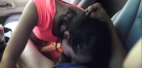  Vulnerable teen subjected to choke on dick
